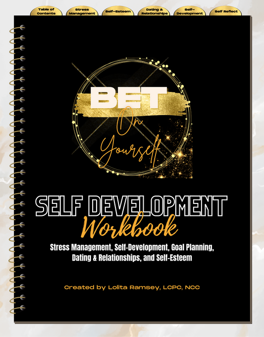 DIGITAL WORKBOOK- BET On Yourself: Self-Development Workbook
